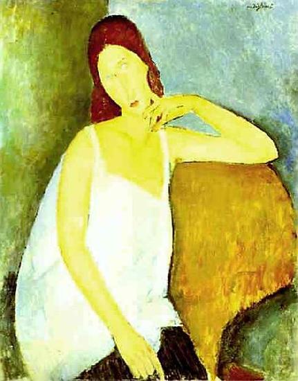 Amedeo Modigliani Portrait of Jeanne Hebuterne